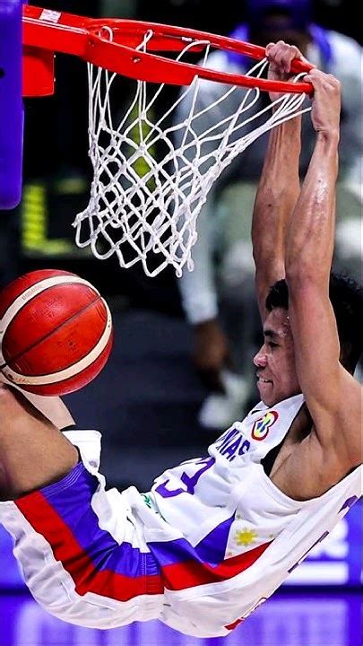 Rhenz ABANDO at the FIBA Basketball World Cup 2023.